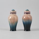 1241 1406 VASES AND COVERS